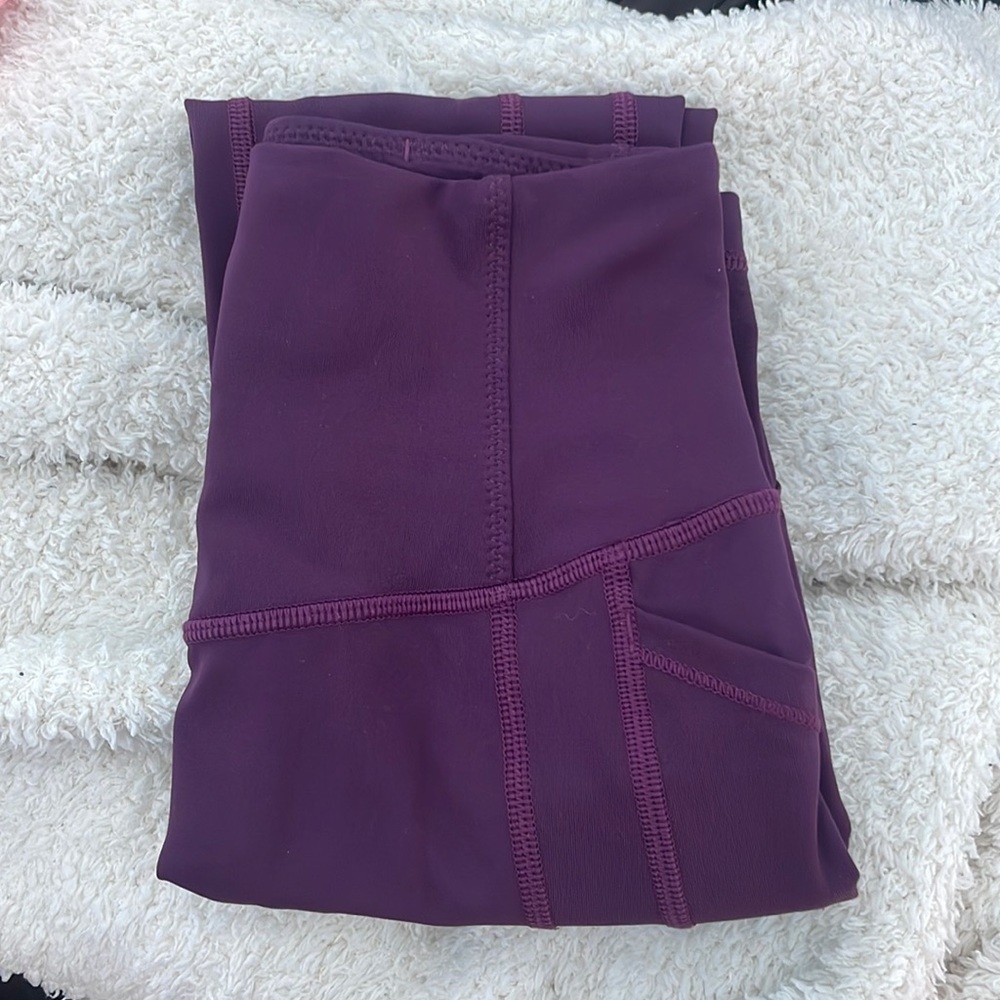 purple lululemon leggings
